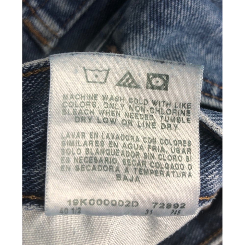 Lee Regular Fit Men's Blue Denim Jeans Size 38x30 Bootcut‎ Casual Workwear - Picture 5 of 10